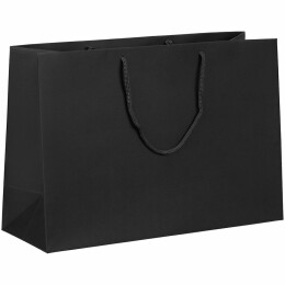 сделано в России Пакет бумажный Ample Plus S, черный