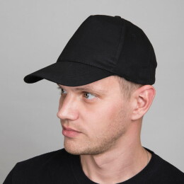 Textile Бейсболка "Light", 5 клиньев, застежка на липучке; белый; 100% хлопок; плотность 150 г/м2