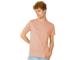 US Basic Футболка "Heavy Super Club" с боковыми швами, мужская, лососевый