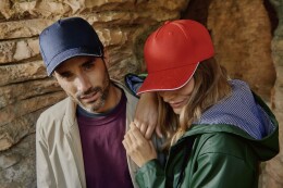 Atlantis Бейсболка REFLECT-S со светоотражающими деталями, 5 клиньев, металлическая застежка