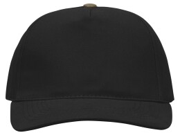 US Basic Бейсболка "New York" 5-ти панельная, черный (Р)