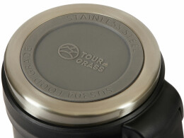 Tour de Grass Вакуумный термос "Hotwell" с медной изоляцией, 1.4л, серебристый