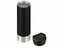 Waterline Герметичная термокружка c двойными стенками и медным слоем "Torrid", 470 мл, черный