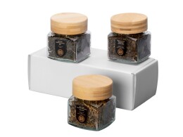 Eat&Bite Select Набор подарочный с тремя видами чая "Ceremony" (черный чай, зеленый чай, красный чай)