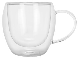 Разное Кружка с двойными стенками «Mont Blanc» полукруглый, с ручкой 250 мл (Р)