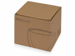 Разное Кружка с двойными стенками «Mont Blanc» полукруглый, с ручкой 250 мл (Р)