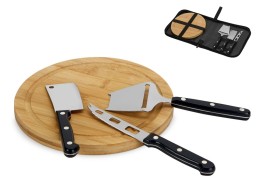 Разное Набор для сыра с приборами "Fabrizio", черный (Р)