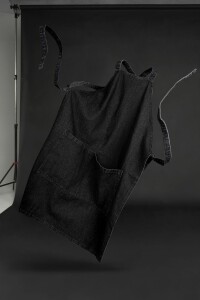 andor Фартук джинсовый E2, черный