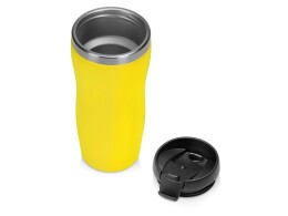 Разное Термокружка "Mony Steel" 350 мл, soft touch, желтый (Р)