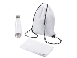 Разное Спортивный набор с бутылкой и полотенцем «Beginner», белый