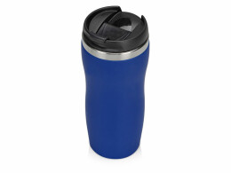 Разное Термокружка "Double wall mug C1", soft touch, 350 мл, синий (Р)