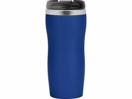 Разное Термокружка "Double wall mug C1", soft touch, 350 мл, синий (Р)