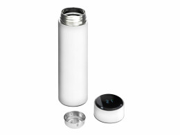 Waterline Вакуумный термос «Module X» с индикатором температуры, 500 мл, тубус, белый (Р)