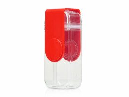 ASOBU Бутылка для воды JUICY DRINK BOX, красный (Р)