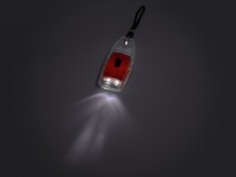 Разное Фонарь «Обелиск», красный/прозрачный (Р)