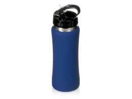 Разное Бутылка для воды "Bottle C1", сталь, soft touch, 600 мл, темно-синий (Р)