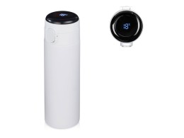 Waterline Вакуумная термокружка Waterline с медной изоляцией «Bravo», 400 мл, тубус, белый (Р)