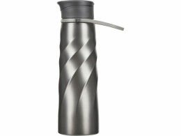 Brand Charger Бутылка для воды «Athletica», 1000 мл, нержавеющая сталь, серый (Р)