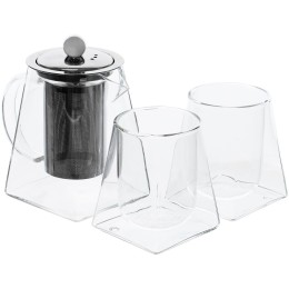 Разное Чайный набор Quadroni в темно-синей коробке