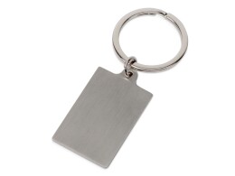 Разное Брелок "Steel RCT" прямоугольный, серебристый (Р)