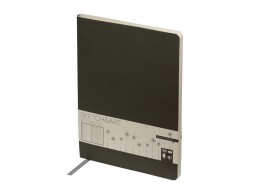 Bruno Visconti Скетчбук "Sketch & Art" в мягком переплете 179х250 мм, 80 л. бежевой бумаги 100 гр., серый