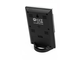 Разное Настольная метеостанция Como с часами-будильником, серебристый/черный (Р)