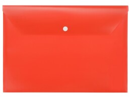 Разное Папка-конверт А4 с кнопкой, красный (Р)