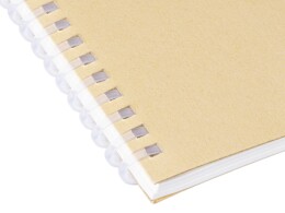 YoonY Блокнот на мягкой спирали А6 "Sahara", 60 листов 70 гр/м2, натуральный