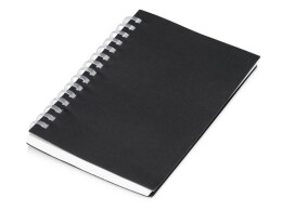 YoonY Блокнот на мягкой спирали А6 "Sahara", 60 листов 70 гр/м2, черный