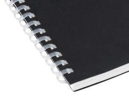 YoonY Блокнот на мягкой спирали А6 "Sahara", 60 листов 70 гр/м2, черный