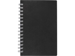 YoonY Блокнот на мягкой спирали А6 "Sahara", 60 листов 70 гр/м2, черный