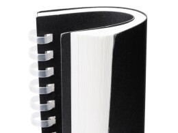 YoonY Блокнот на мягкой спирали А6 "Sahara", 60 листов 70 гр/м2, черный