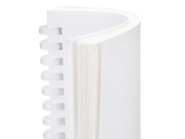 YoonY Блокнот на мягкой спирали А6 "Sahara", 60 листов 70 гр/м2, белый