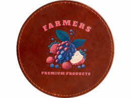 Разное Набор аксессуаров для вина «Fabrizio», коричневый с рельефной УФ-печатью