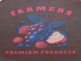 Разное Набор аксессуаров для вина «Fabrizio», коричневый с рельефной УФ-печатью