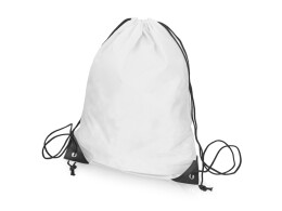 Разное Рюкзак-мешок на шнуровке Reviver из переработанного пластика, белый (Р)