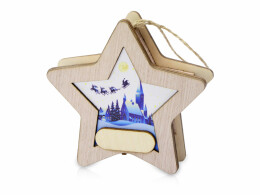 Разное Подвеска с подсветкой, звезда (Р)