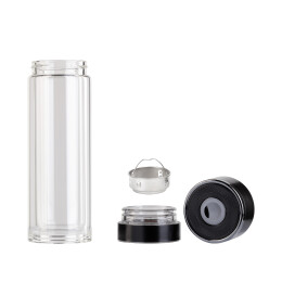 mid-oceangift Заварочный термос "Press" 400 мл, серебристый черный