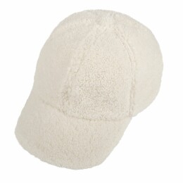 Manevr Бейсболка Oblako, утепленная, молочно-белая