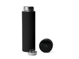 Разное Термос FAMILY MARK LED, soft touch (Чёрный)