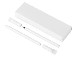 Разное Набор из ручки и вечного карандаша из переработанной бумаги "Recycled Duo", белый