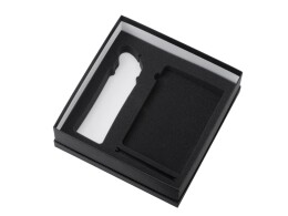 Разное Подарочный набор c блокнотом C1, ручкой и бутылкой, оранжевый