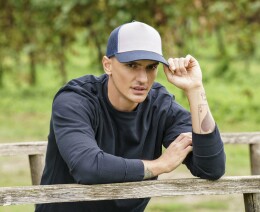 Atlantis Бейсболка RAPPER CANVAS-S, 5 клиньев, пластиковая застёжка