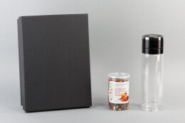 mid-oceangift Набор подарочный "Pleasure": термос "Press", специи черный