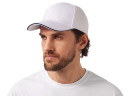 U Basic Бейсболка «Cancun», белый/темно-синий