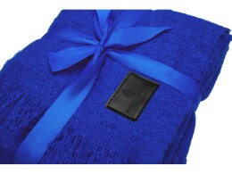 Разное Плед акриловый Mohair, синий