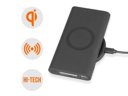 Qjet Портативный набор с беспроводным зарядным устройством (power bank) "Force", 8000 mAh