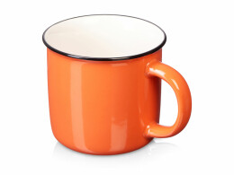 Разное Кружка с каймой "Countryside M", оранжевый 410ml