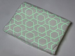 Разное Светящийся в темноте плед Lattice белый