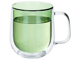 Eat&Bite Select Цветная кружка Ubud с двойными стенками, зеленый